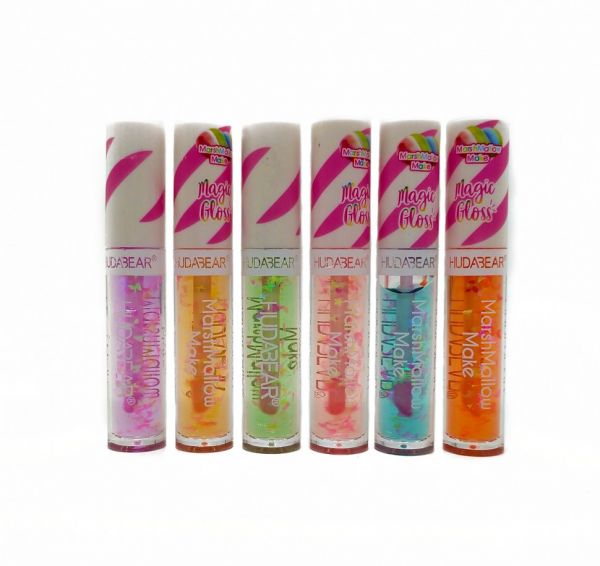 HudaBear Stay Glossy Lip Gloss 6pcs